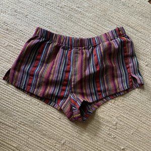 F21 Striped Shorts